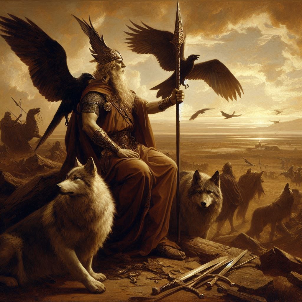 Odin, mythological god