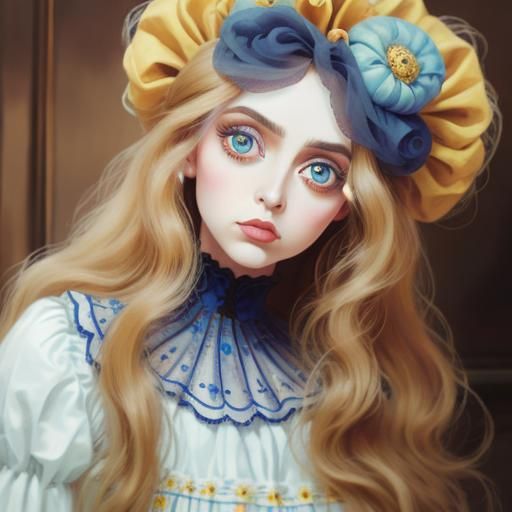 The girl