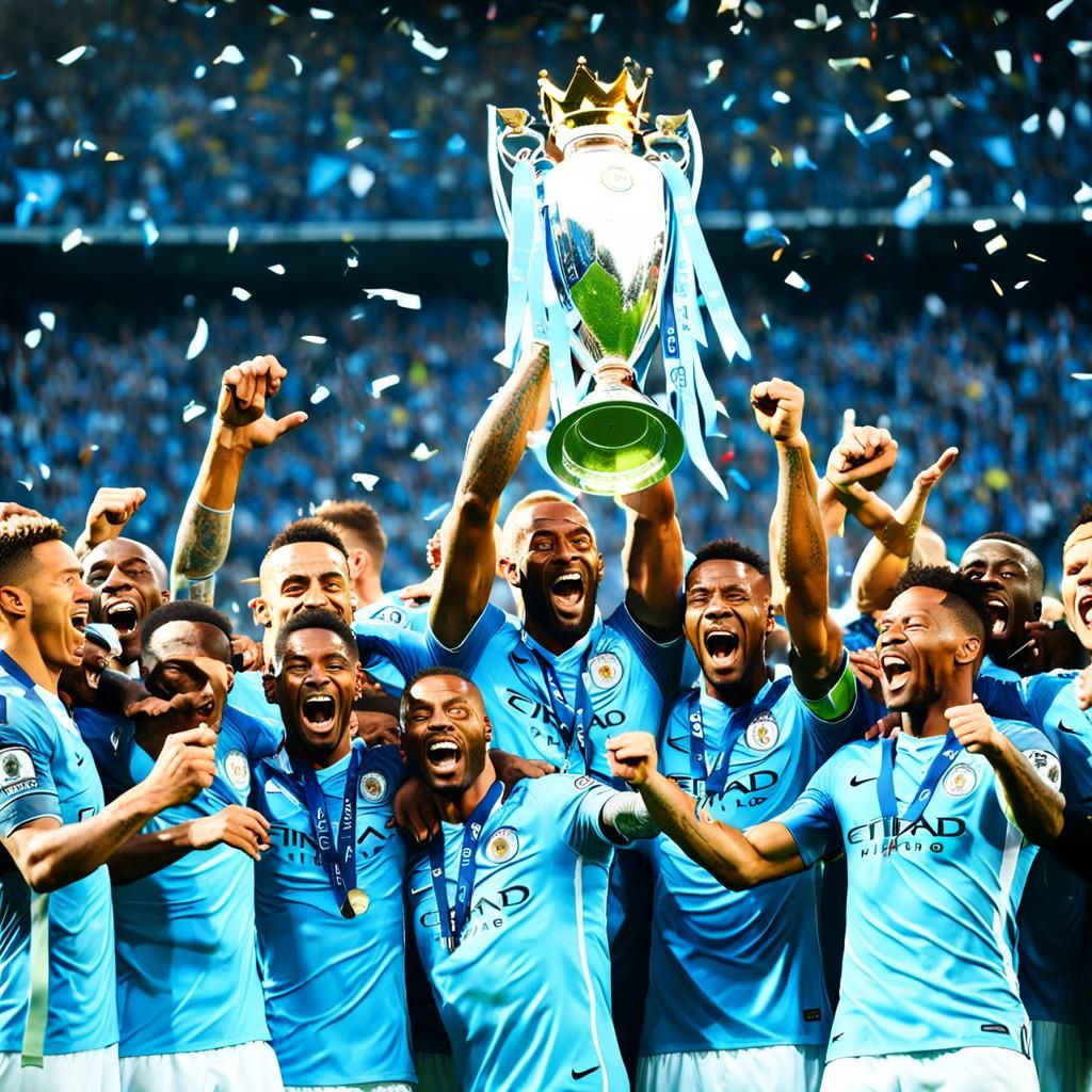 Manchester City Celebrates Champions League Victory