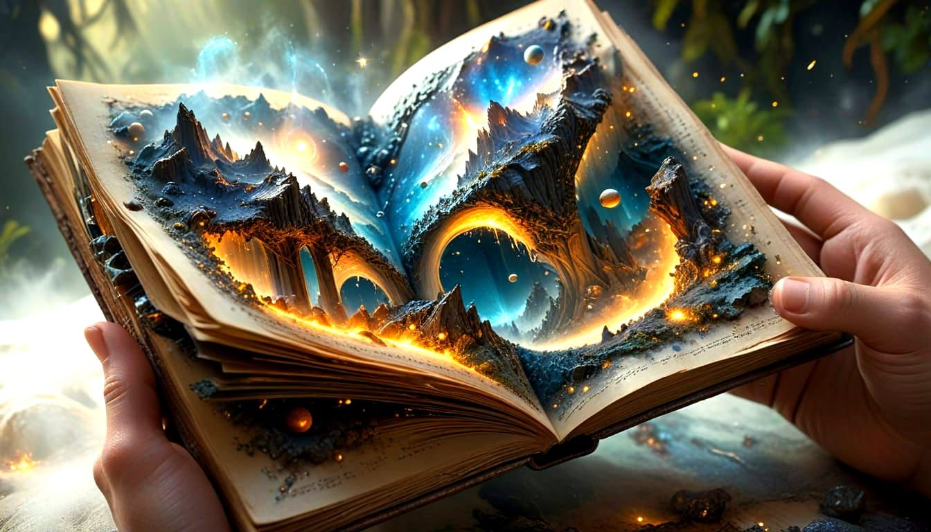 " JOURNEY to the centre of EARTH "   by @Le RoyFol