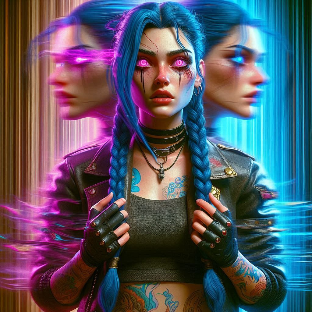 Jinx split personality ♥ x)