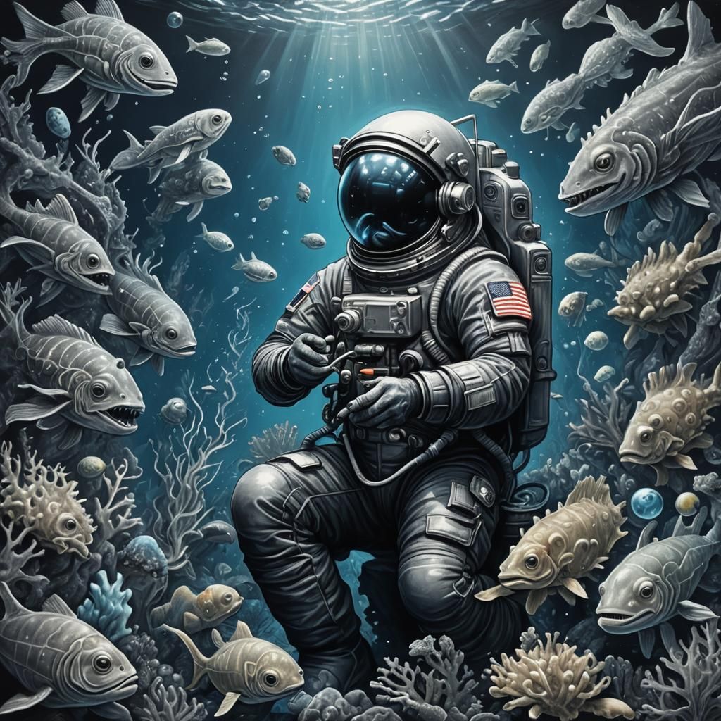 Blue dive