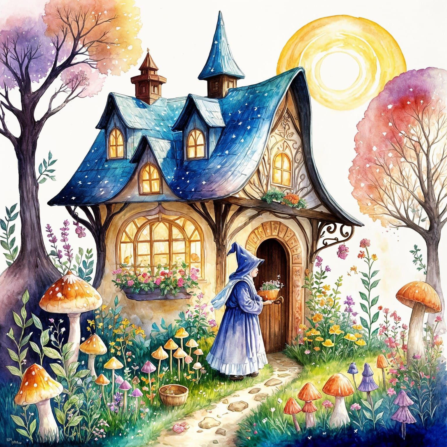 Witch's garden   by @Pepino