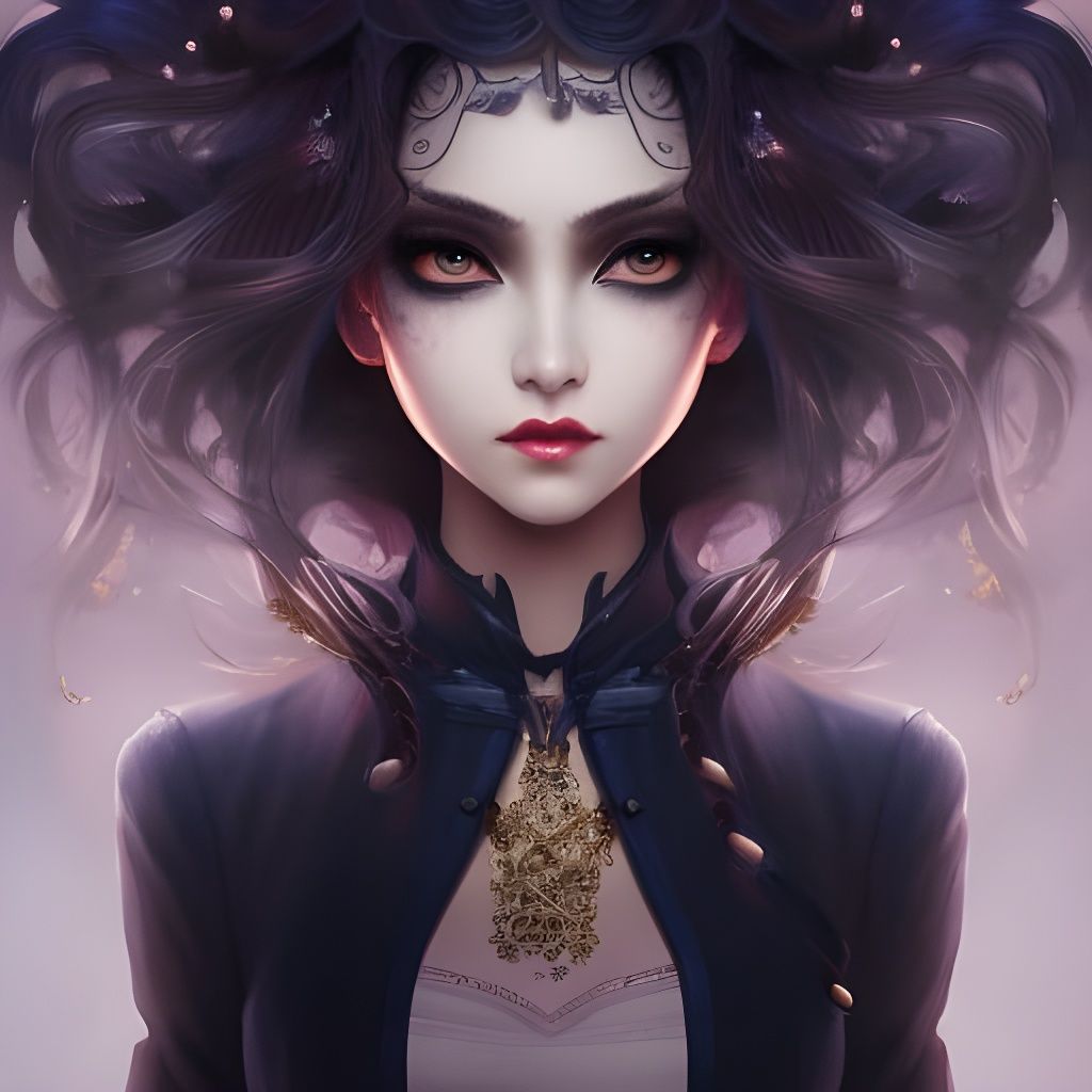 Deep Fantasy Portrait | #9 | Aya - AI Generated Artwork - NightCafe Creator