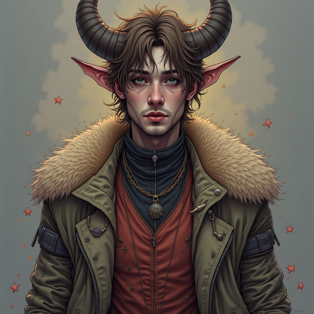 Male Model <lora:Cosmic Static:1.0>