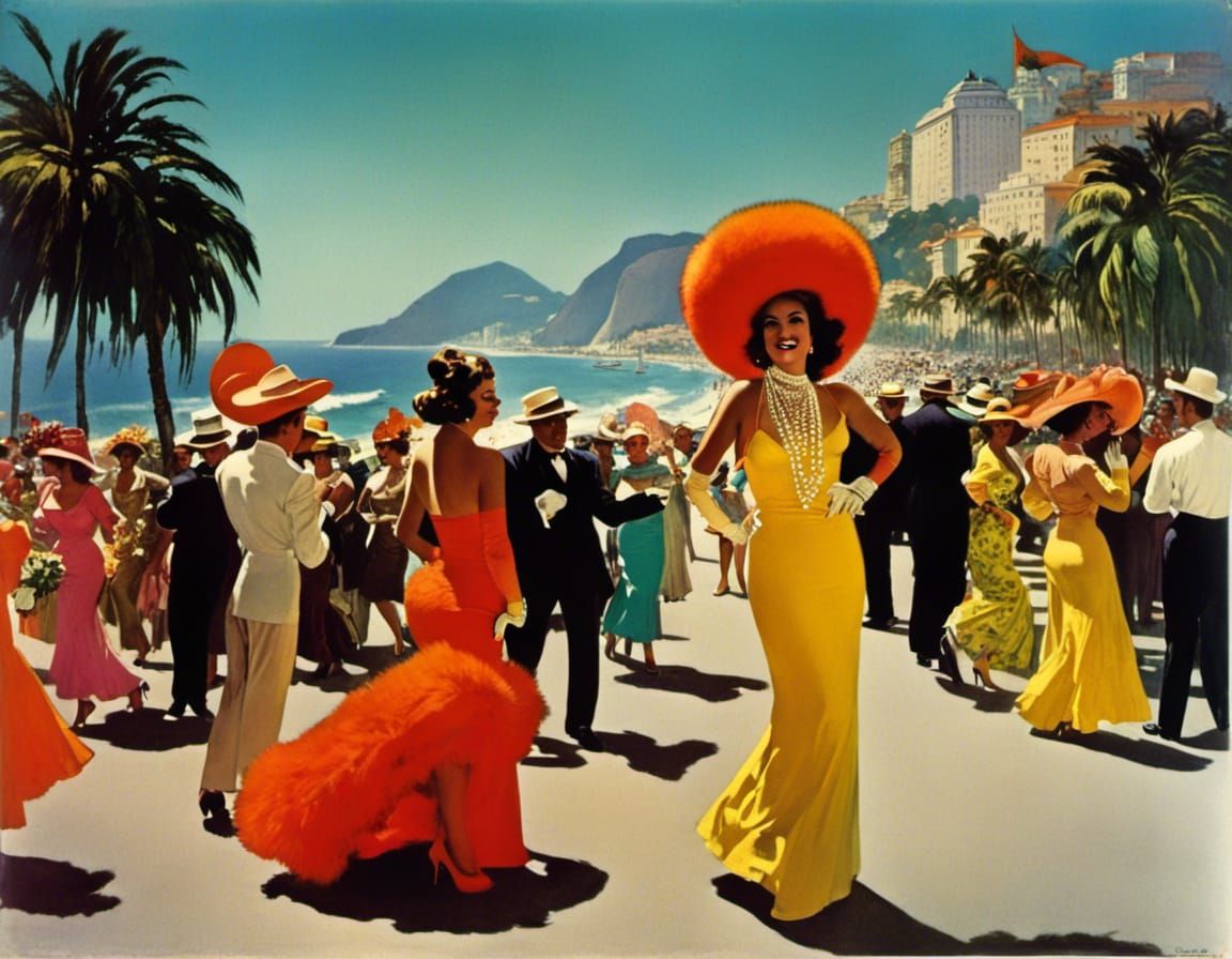 At the Copa dancehall, Copacabana, music and dancing was always in fashion, her name was Lola At the Copa dancehall, Copacabana, music and dancing was always in fashion, her name was Lola