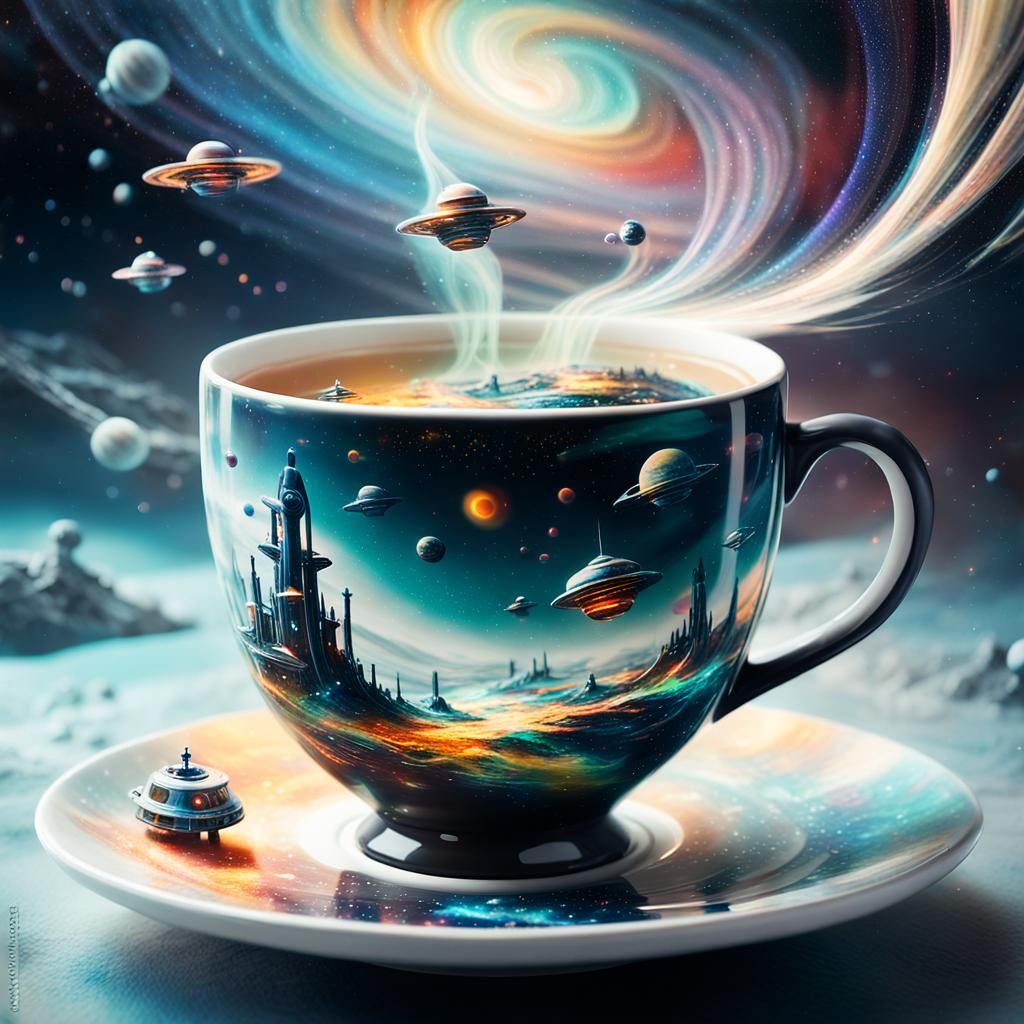 Teacup   by @Alfred Stephens