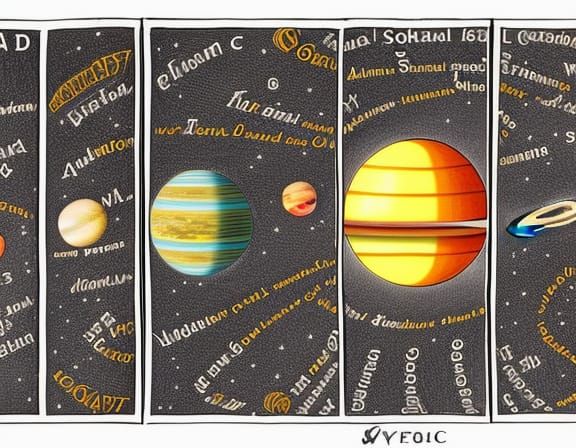 Solar system diagram IV