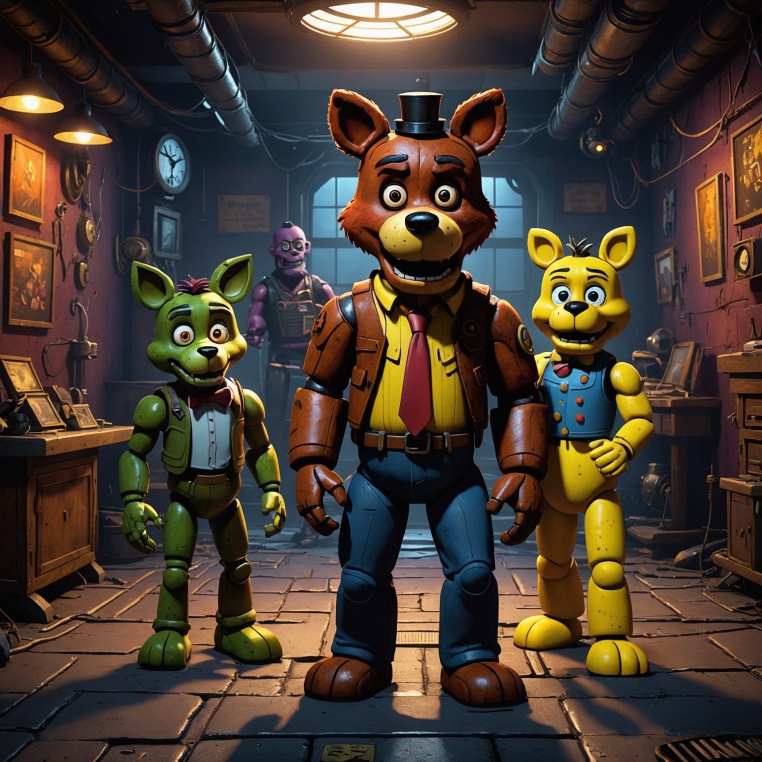 New animatronics