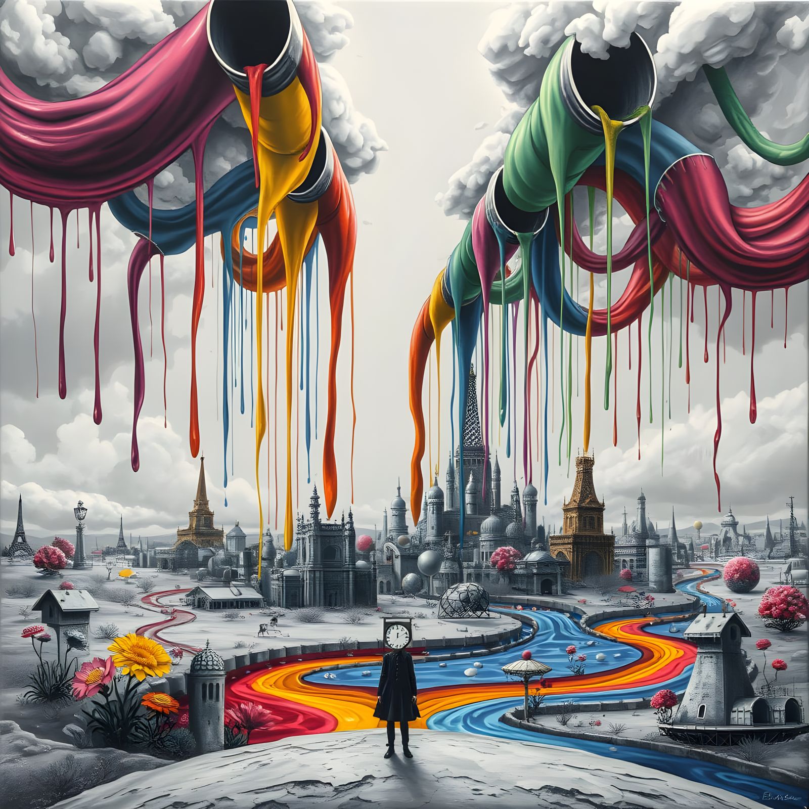 Rainmaker's Reverie: The Architecture of Dreams  by @BMoore Ignite Studio