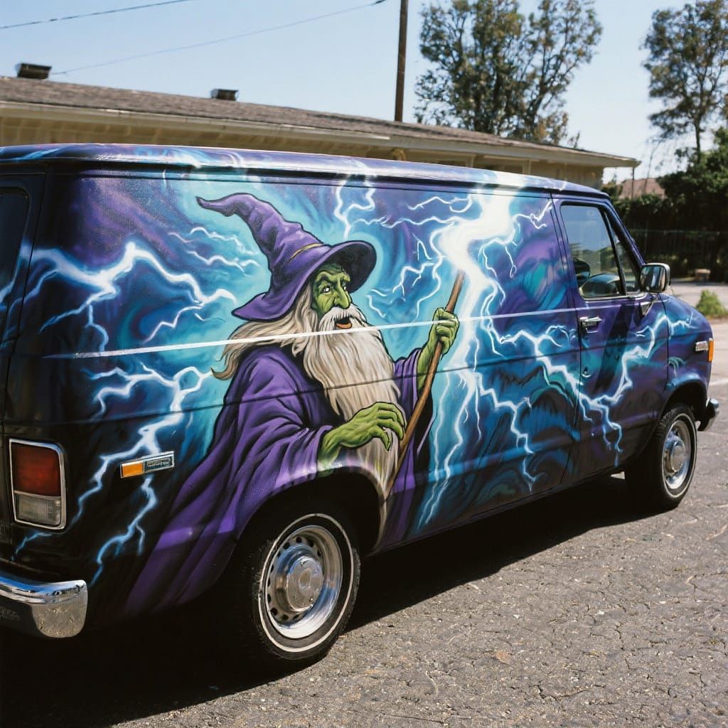 Wizard Van  by @Syrinx
