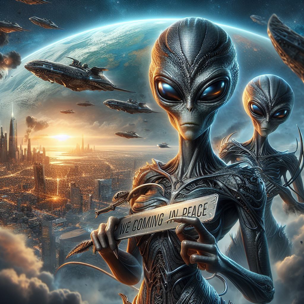 Aliens - We comming in peace