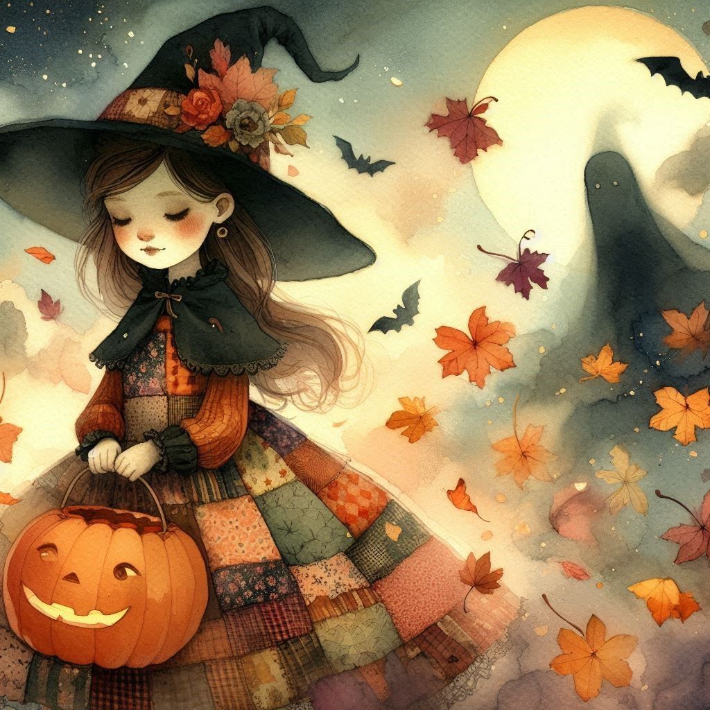 Patchwork Witch Outfit