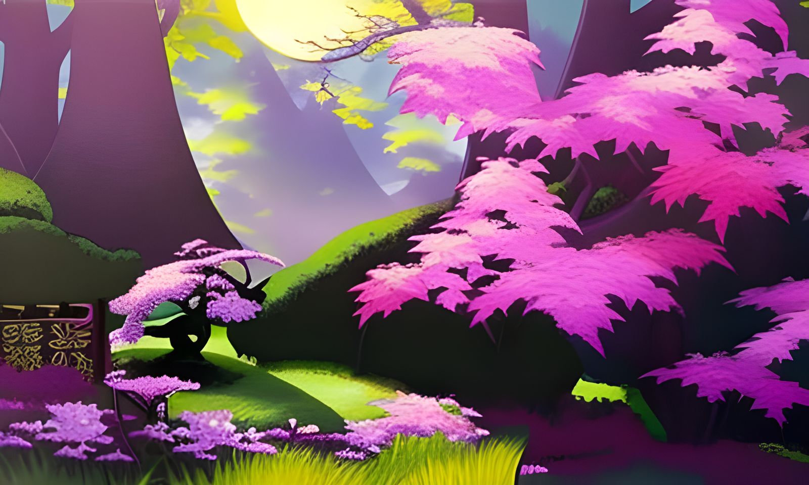 Quiet spot for Hanami