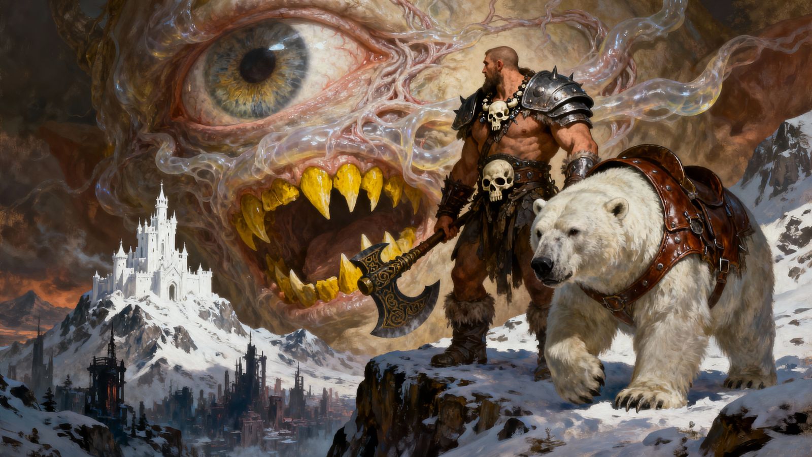 Kondar and the Northern Sorcerer Ready for the Clash of Tita...