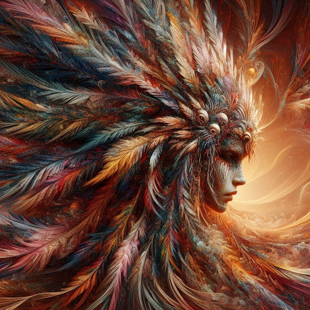 double exposure beautiful fantasy portrait landscape..