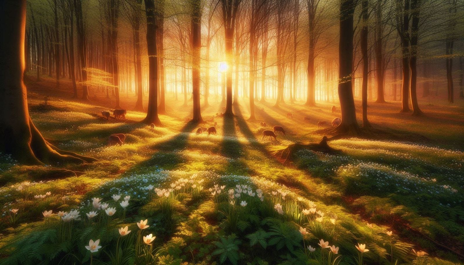 Spring forest