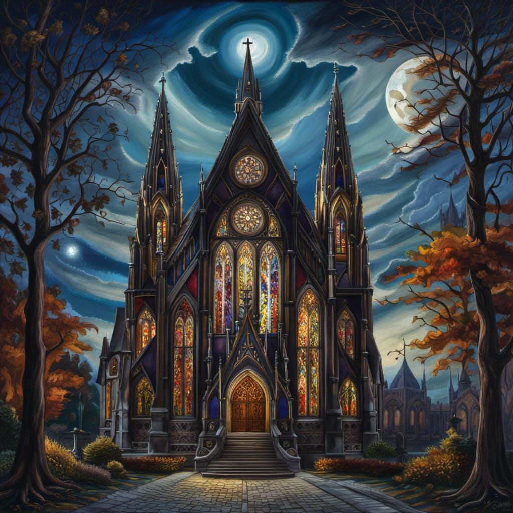 Gothic Church  by @Nita