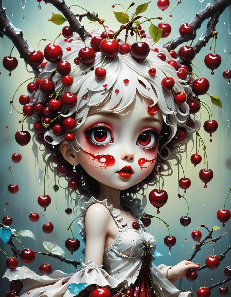 Cherry and cream