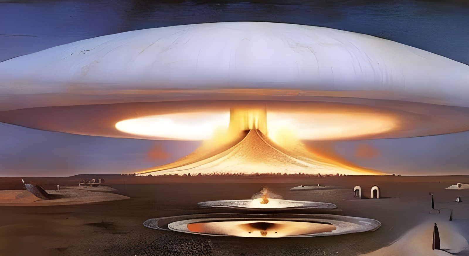 Nuclear explosion by Hieronymus Bosch, Sergey Tyukanov, Reme...