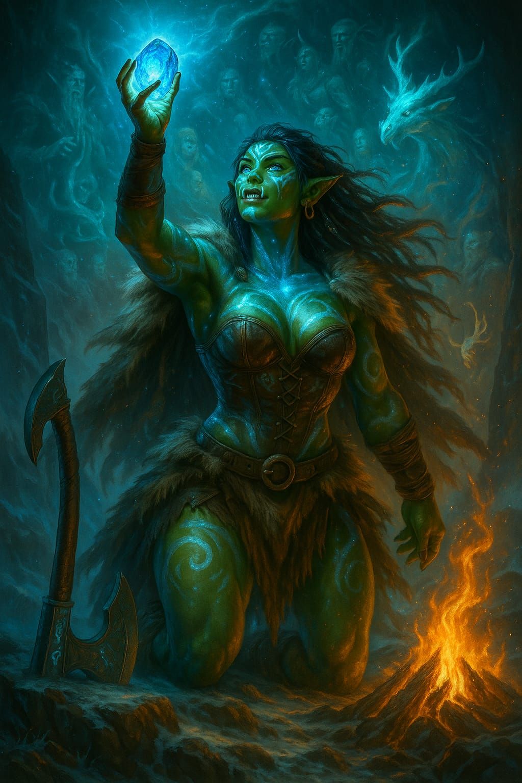 Female Orc ritual