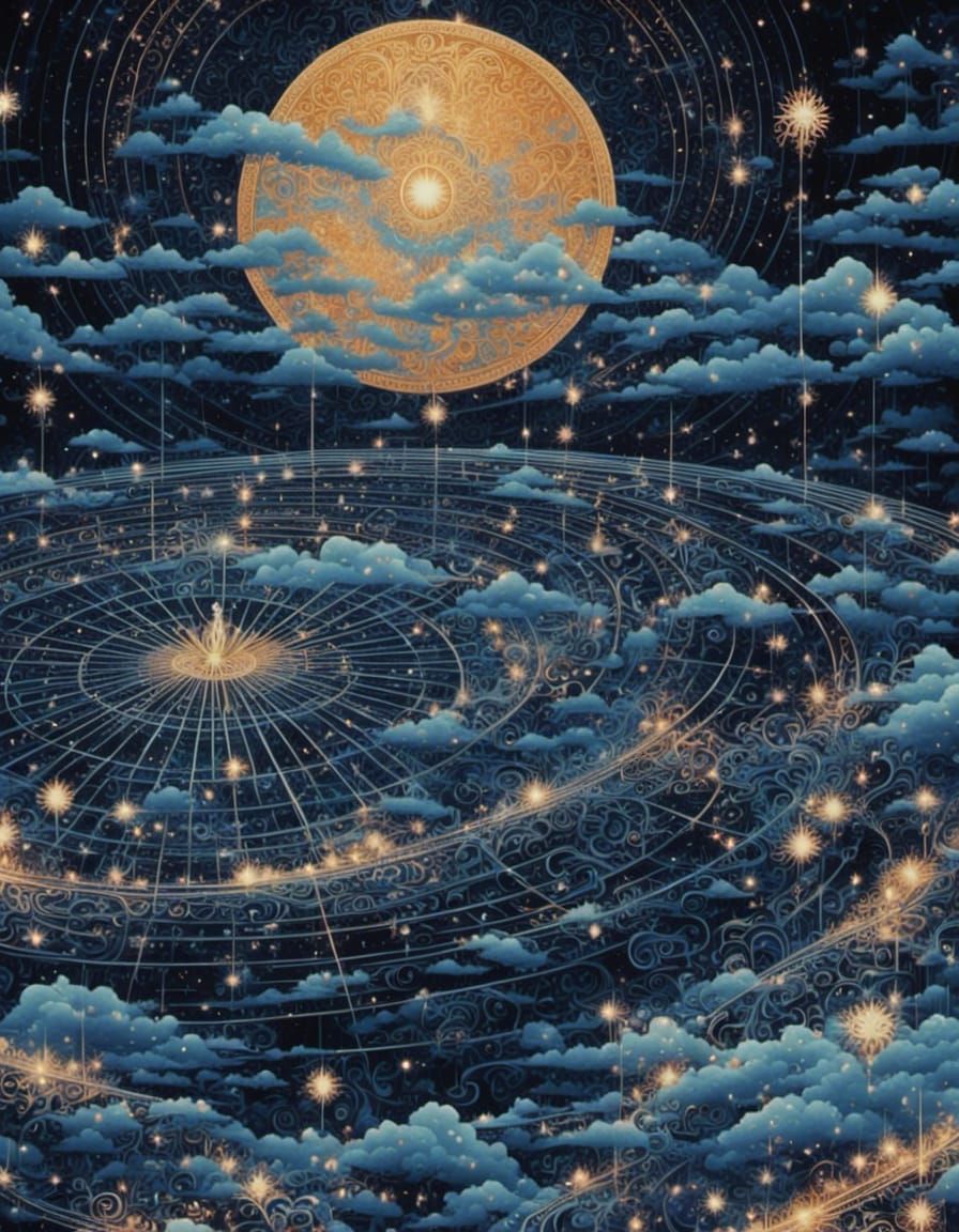 Detailed Illustration with Inked Linework