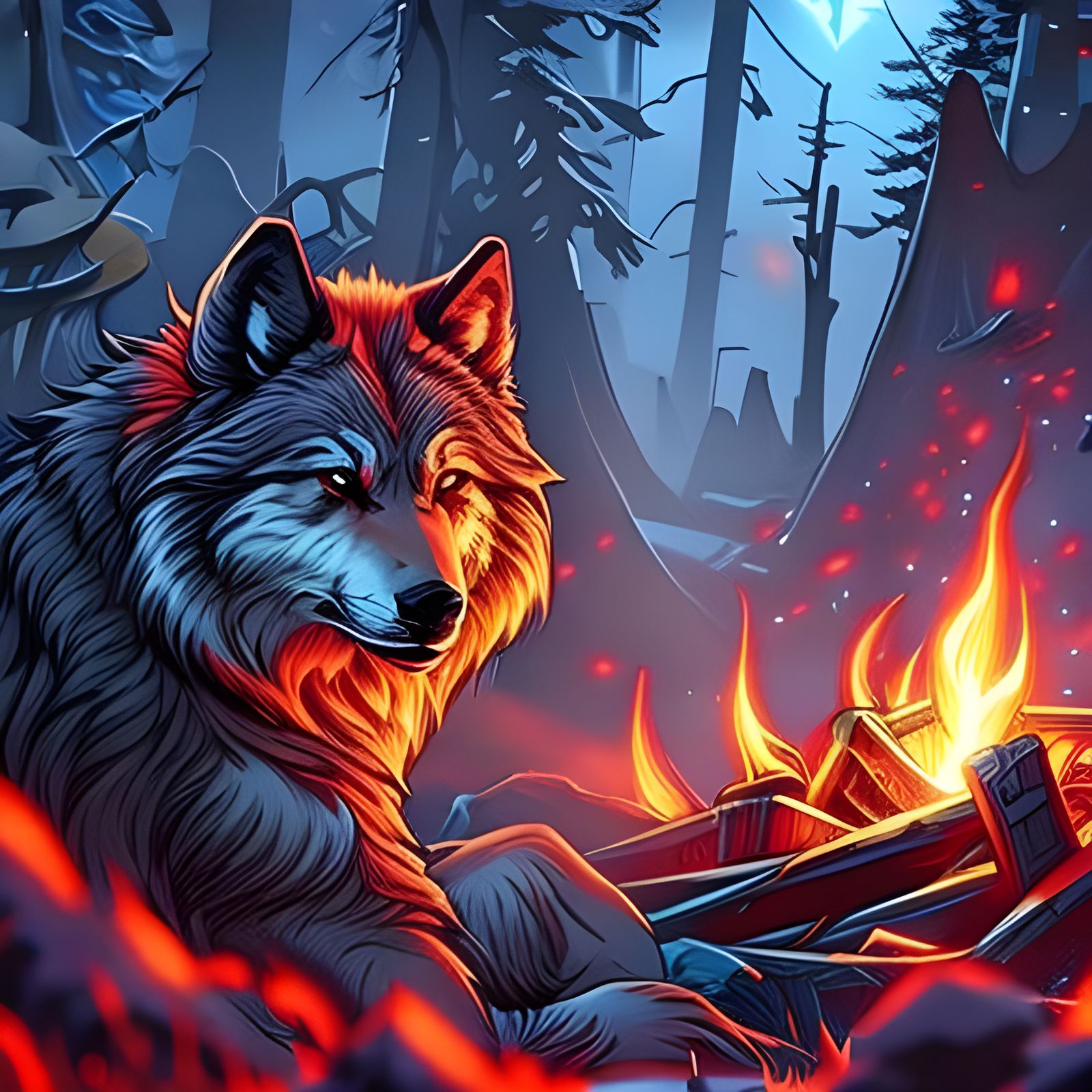 The night is darkest before dawn  by @Randomizer