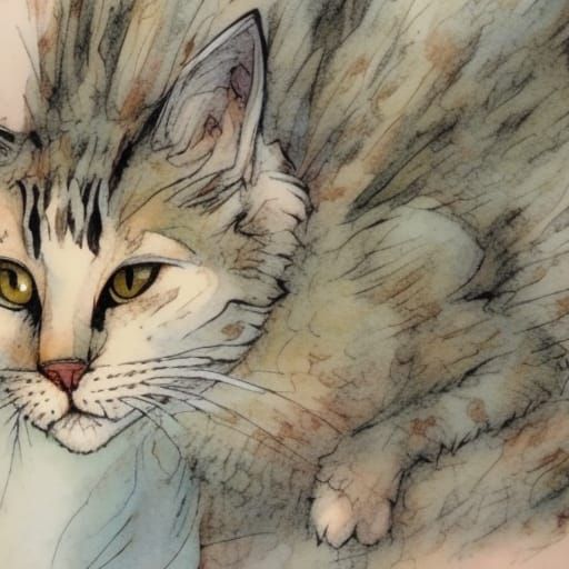 cat by Tony DiTerlizzi and Quentin Blake