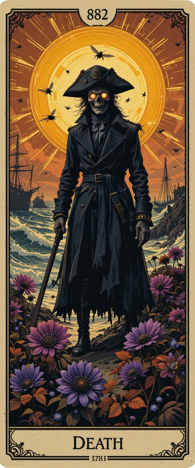 Tarot Deck, The Ghoul