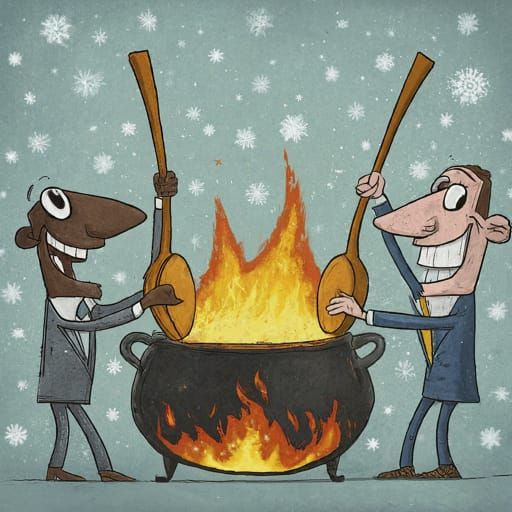 The cauldron