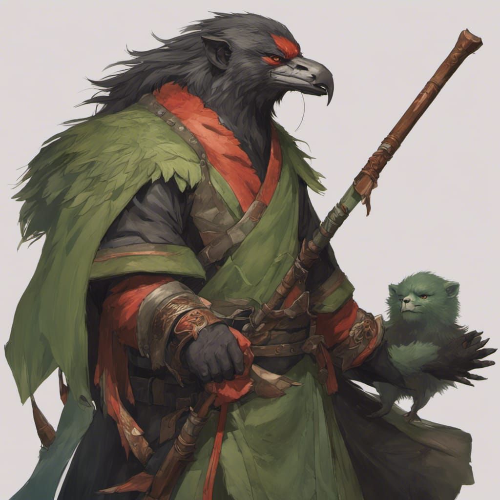 My Girlfriend's character from Pathfinder "Leo"