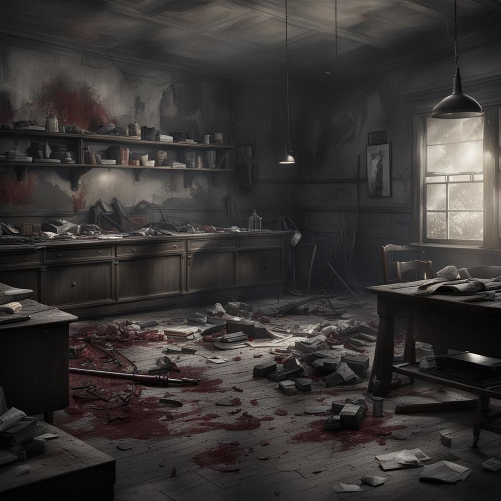 Murder scene
