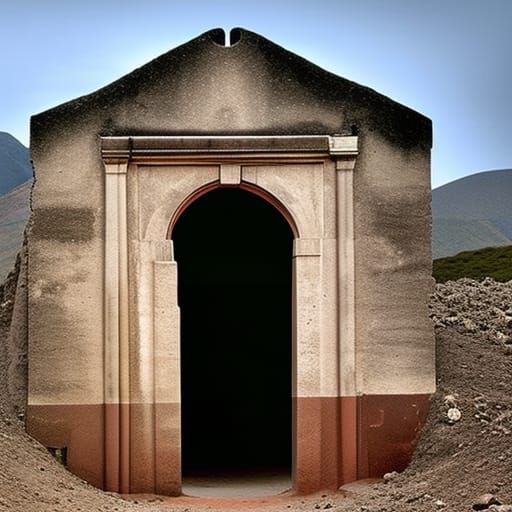 The entrance to Hell