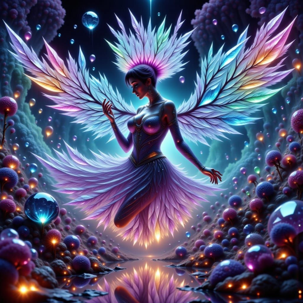 <lora:Glass Art:1.0> Glass with lights <lora:Splash Of Finesse:1.0> Captivating realism