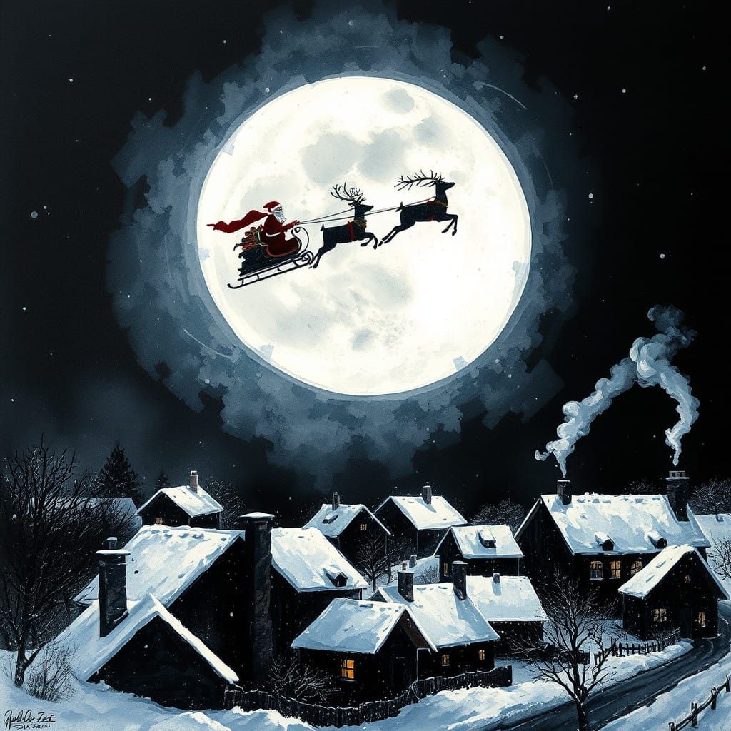 ‘Twas the Night Before Christmas   by @bookwrm0706