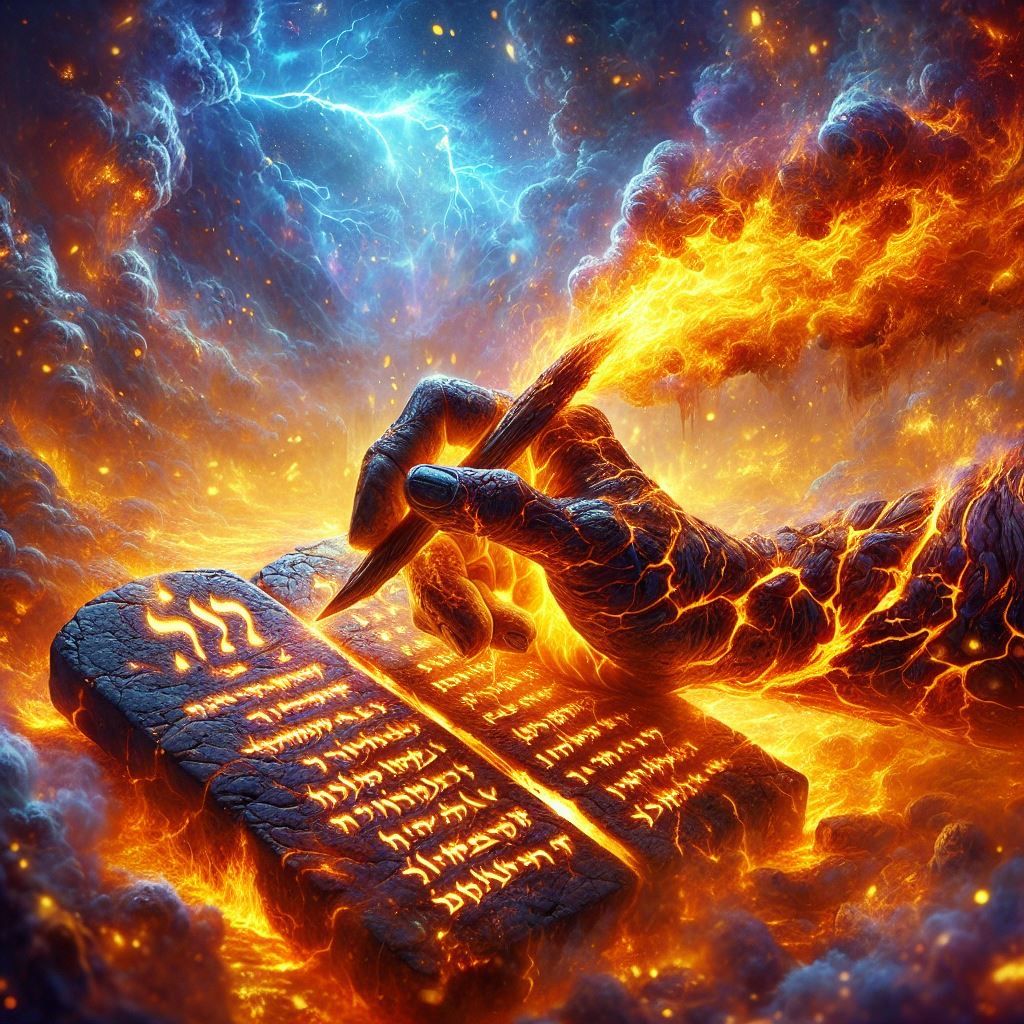 Flames: Ten Commandments