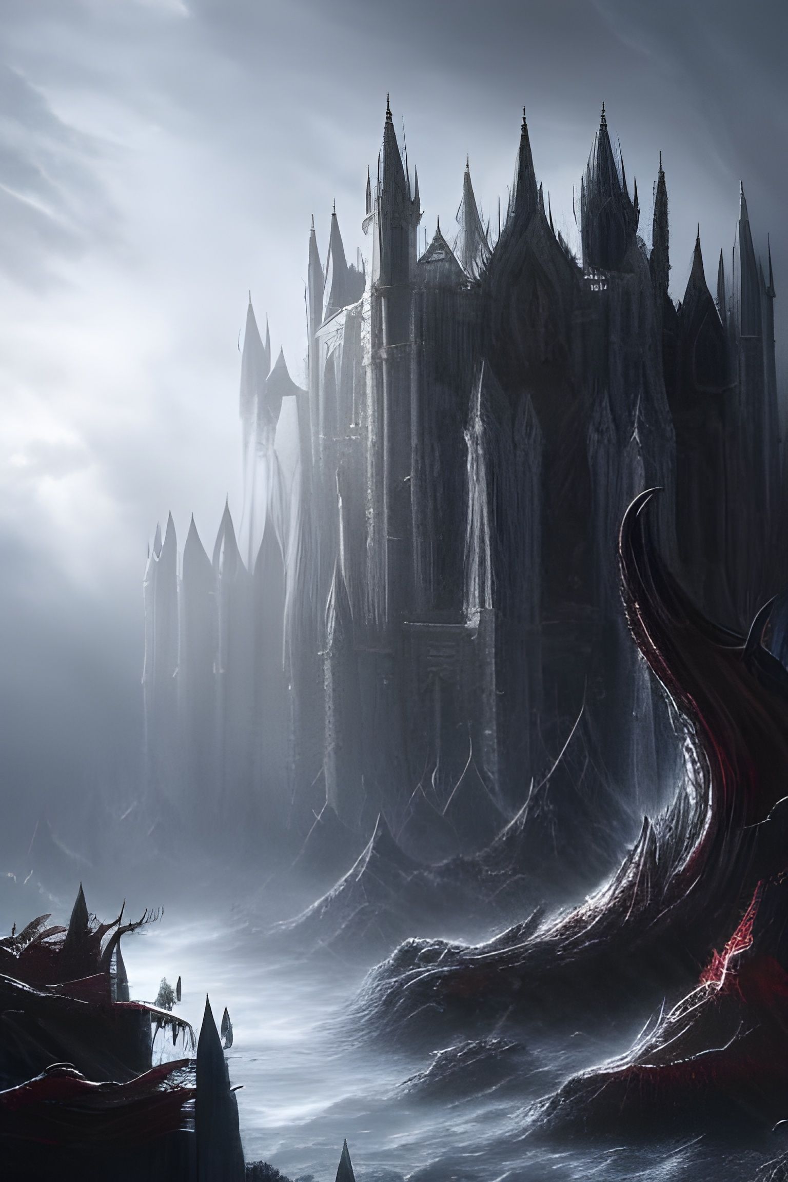 Draculas castle  by @lleanage