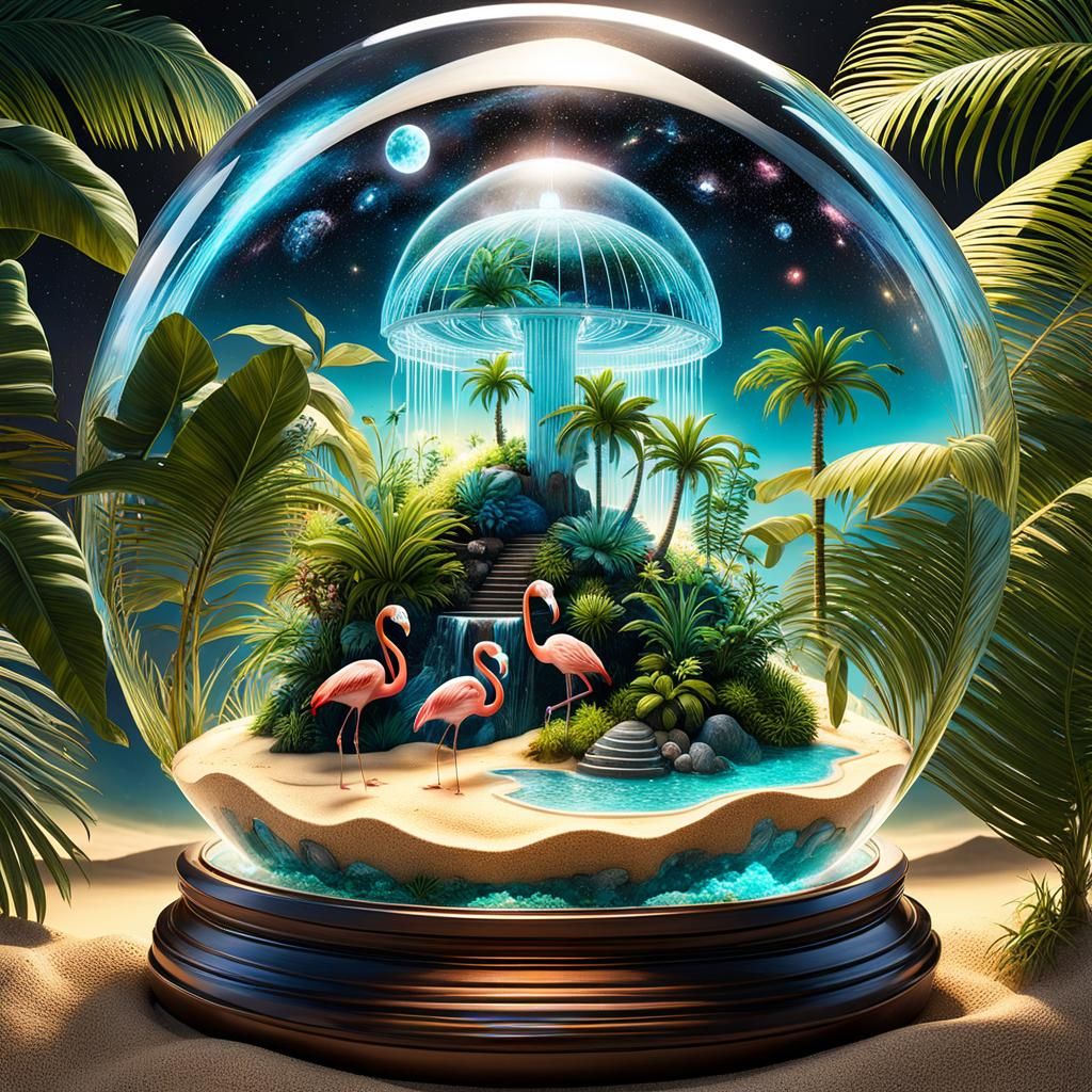 Miniature island oasis  by @Mariyan