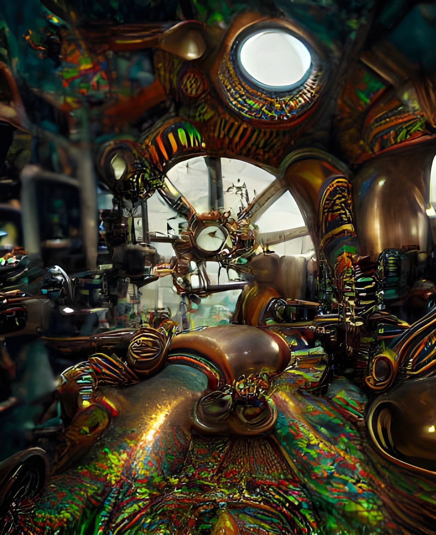 steampunk office