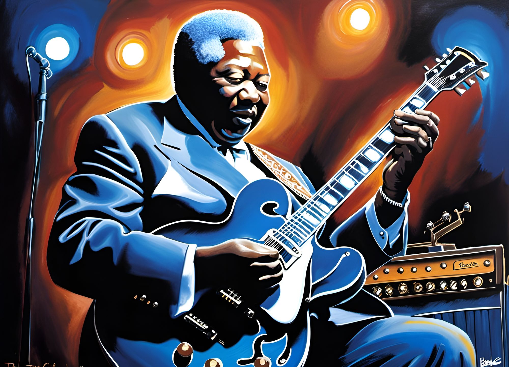 BB King Playing Guitar In A Blues Club Soft Blue Glow Smokey Dark   D3iKceanjksNwyQpuXrU  1  Xbx3p 4x 