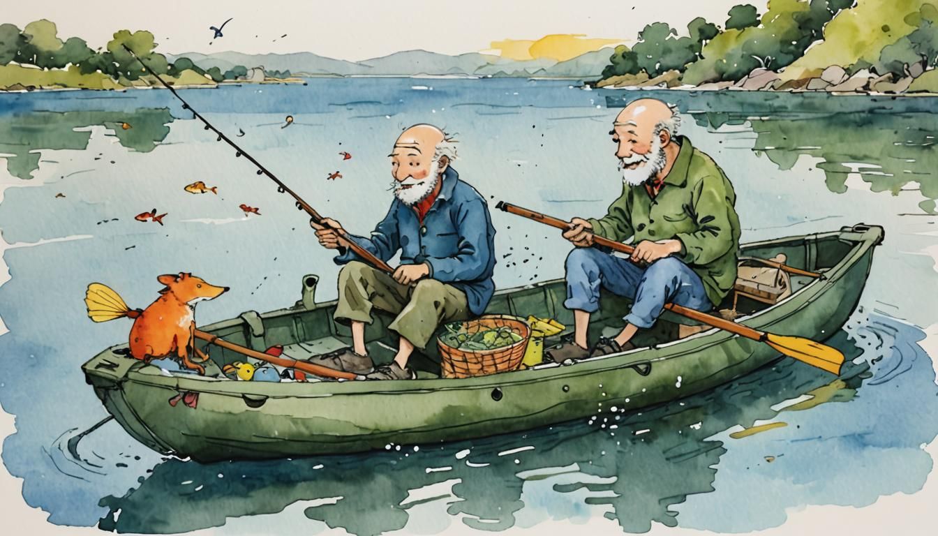 Fishing Fun!  by @D0npen