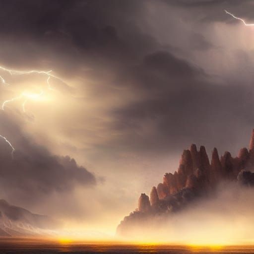 Thunder storm
