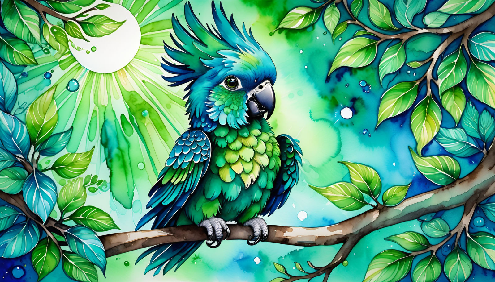 Blue Parrot
