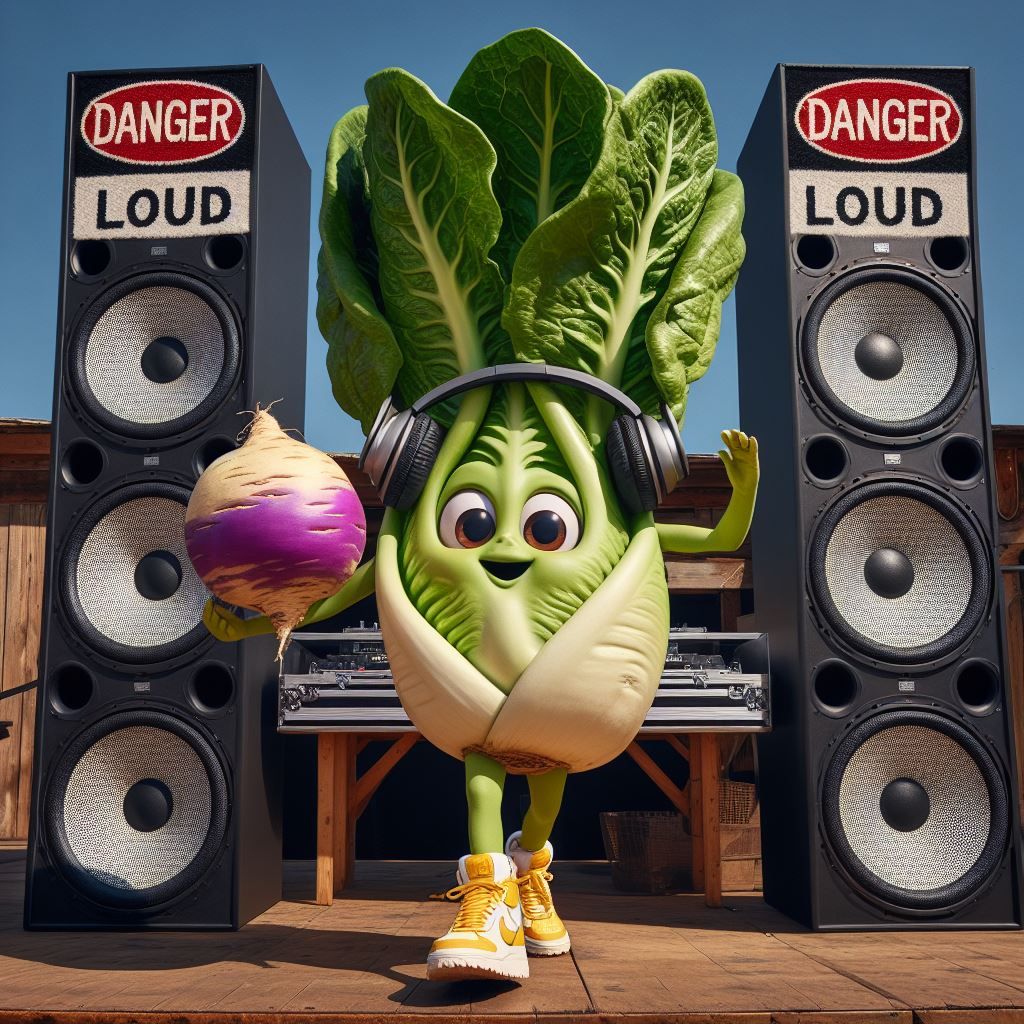 Lettuce turnip the volume