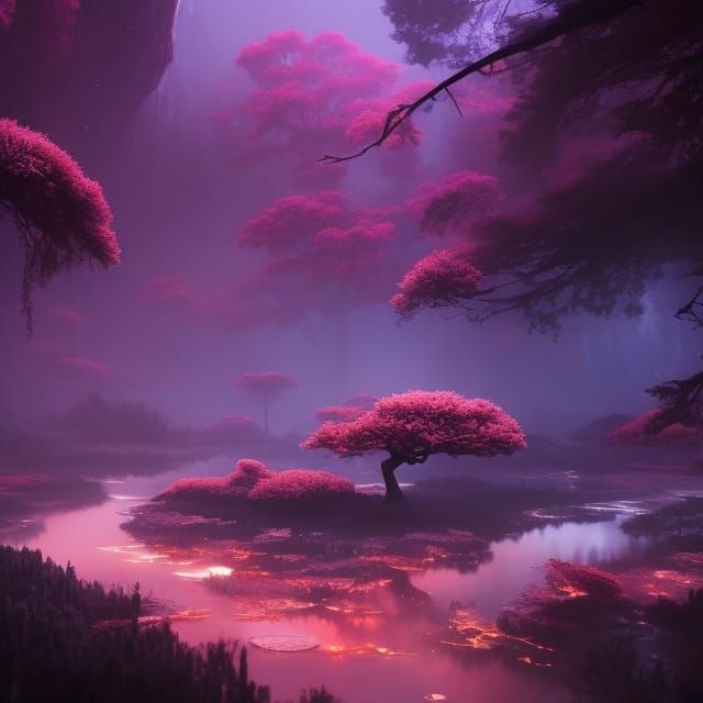 hidden island  by @Thipple