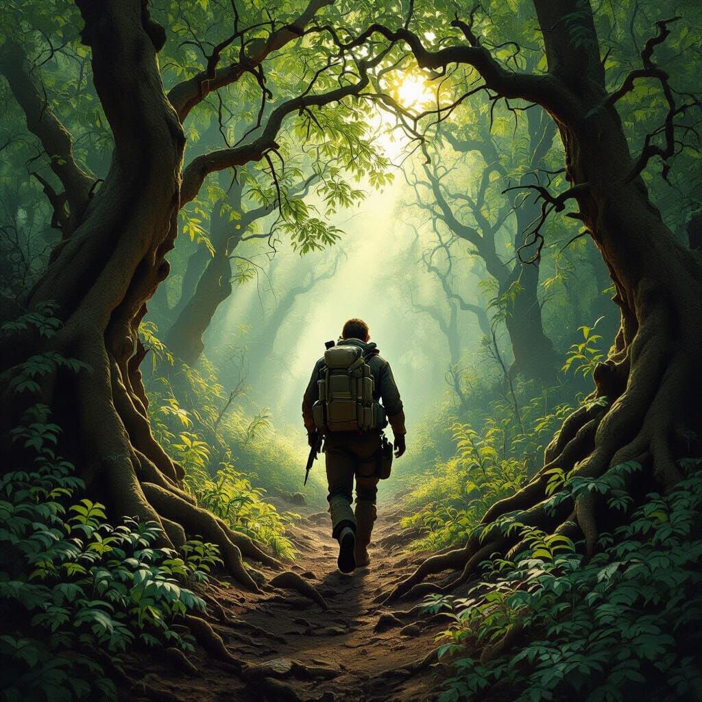 Woodlands, survival and motivation! Never Give up