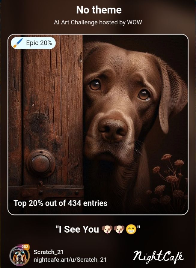 I See You 🐶🐶😊