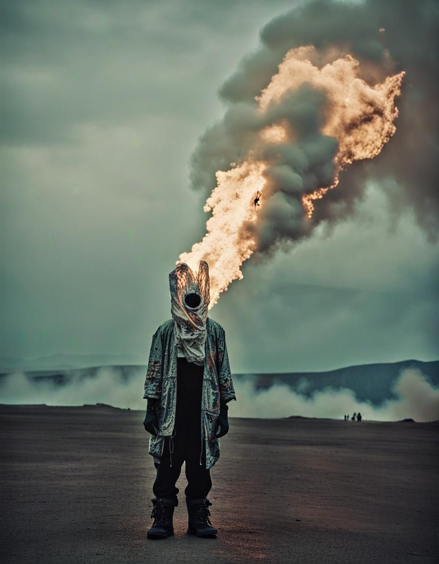 Burning Rave Man at Japanese Noise Festival