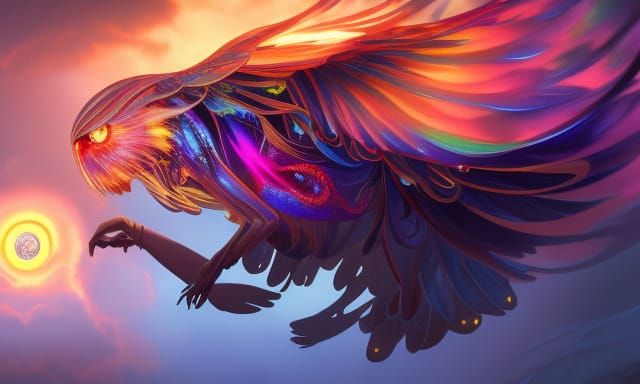 Rainbow griffon
