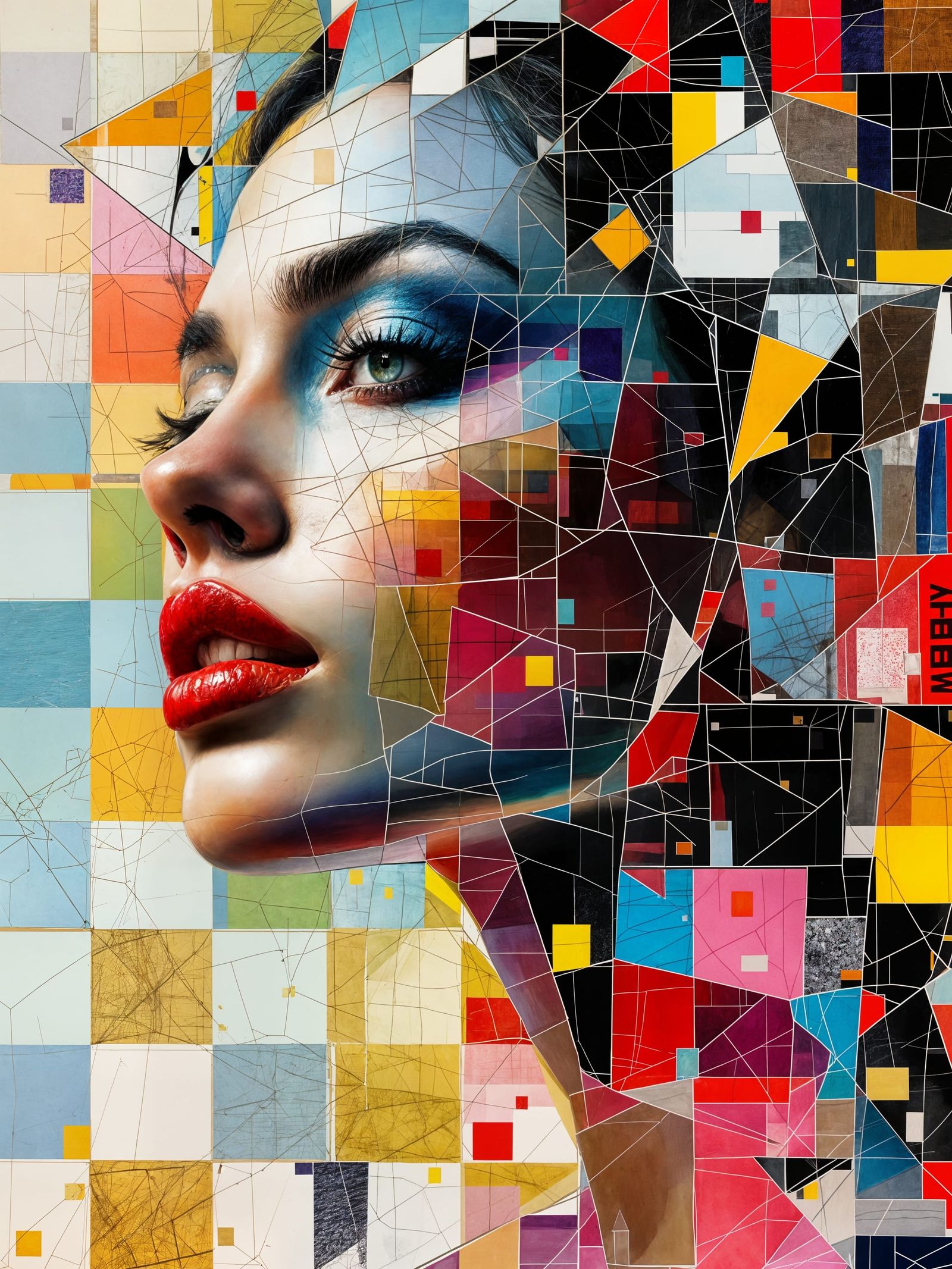 Geometric artistry  by @Chantal-Rose